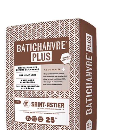 Mortier Chaux Saint Astier HL 3.5 Batichanvre Plus Gris