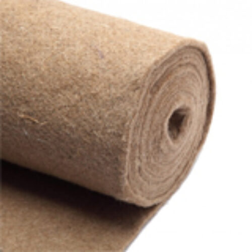 Sous couche pour parquet feutrine de jute en 5mm