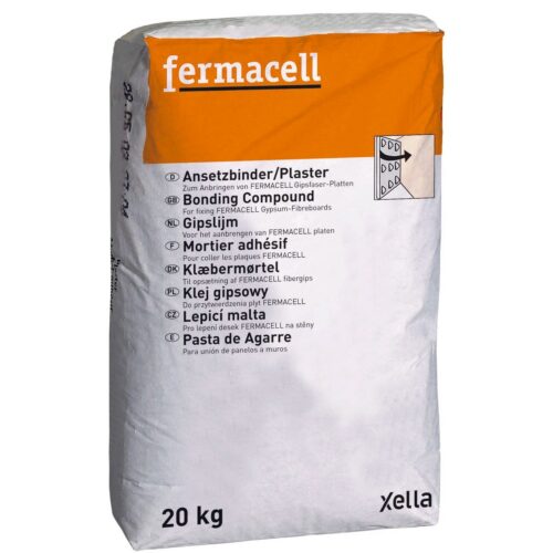 Mortier colle Fermacell Sac de 20KG.
