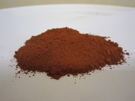 Pigment Ocre Rouge Hématite de Puisaye 1Kg