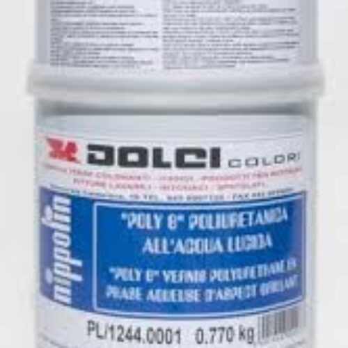 Vernis Nippolin poly B Très Haute résistance en 1L/6,5M2 en 2 Couches