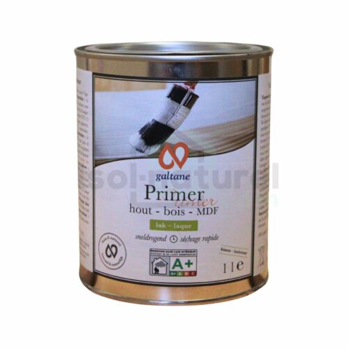 Primaire blanc intérieur 6300 – Sous-couche naturelle pour bois avant laque à l’huile – Galtane