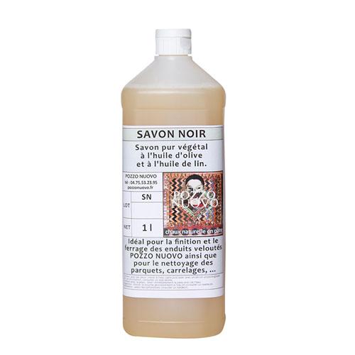 Savon Noir naturel huile d’olive et huile de lin